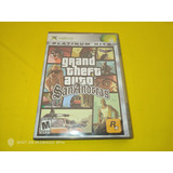 Grand Theft Auto San Andreas Xbox Clasico Con Manual Gta 360
