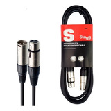 Cable Xlr (cannon) Profesional - 6 Metros Microfono Smc6