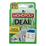Monopoly Deal Juego De Cartas (versión Inglés)