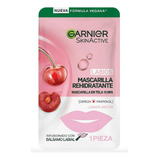 Garnier Mascarilla Rehidratante Para Labios Cereza 10 Piezas