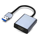 Adaptador Usb 3.0 A Hdmi 1080p Fhd Convertidor Usb A Hdmi