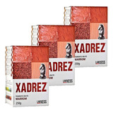 Kit 3 Pigmento Em Pó Xadrez 250g Marrom 