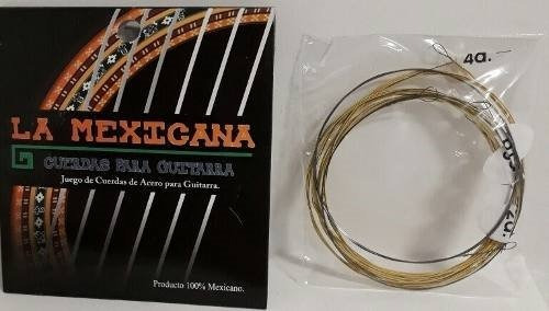 Cuerdas De Guitarra Acero Mexicana  Somos Fabricacantes 