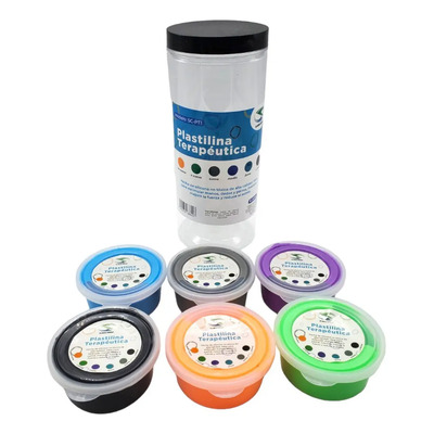 Plastilina Terapéutica Fuerza Y Estrés Color Varios | Envío gratis