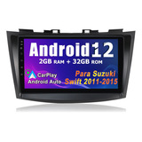 Estéreo Auto Pantalla Android 2+32 Suzuki Swift 2011-2015