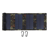 Cargador De Emergencia Exterior Con Panel Solar Plegable De