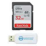 Tarjeta De Memoria Sandisk 32gb Sdhc Ultra Para Cámaras Koda