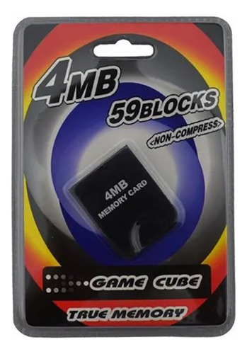 Memory Card 4mb Para Gamecube