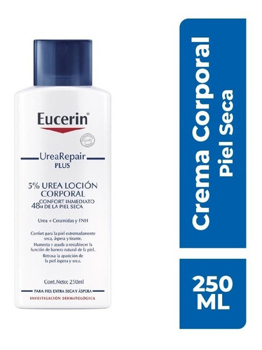 Eucerin Loción Corporal Crema Urea 5%, Urea Repair, 250 Ml