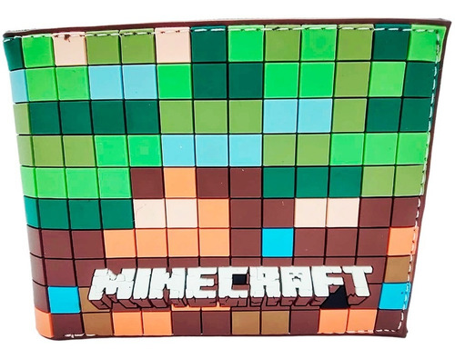 Cartera De Minecraft - Silicón - Videojuego - Gamer - Xbox