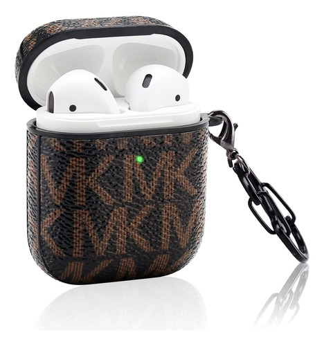 Funda Para AirPods Con Llavero, Funda Protectora De Lujo De