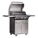 Parrilla Gas Bbq Grill Q4 Patagonia Aluminio 4 Quemadores