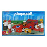 Playmobil Formula 1 Rojo Auto De Carreta Original Retro
