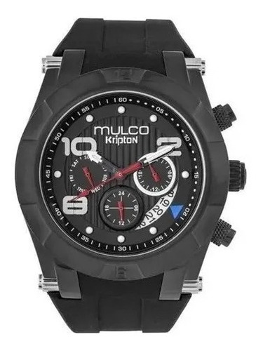 Reloj Hombre Mulco Mw5-4828-025 Pulso Negro Just Watche