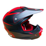 Casco Hjc Cross Fx Fibra Axxis Mc1 Super Liviano Motoscba