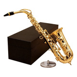 Conjunto De Instrumentos De Saxofone Em Miniatura, Mini Sax