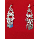 Aretes Filigrana 11 Gr Plata Ley .925 Artesanía Mexicana