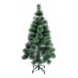 Árvore De Natal Luxo Turquesa Neve 228 Galhos 180cm 1und