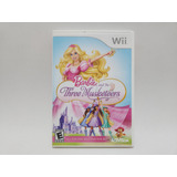 Capa Barbie Three Musketeers Original Para Nintendo Wii 