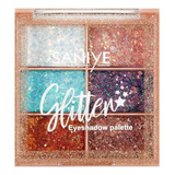 Paleta De Hojuelas - Glitter Varios Modelos Saniye E0642