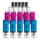 Kit 20 Memoria Usb Adata 32gb Clasica Diferentes Colores Color Combinado C906