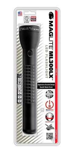 Linterna Maglite Ml300 Lx Led Flashlight Táctica 500431