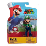 Super Mario Luigi Con Súper Champiñon