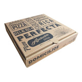 90 Cajas De Pizza En Carton 30x30 X5 Cm 