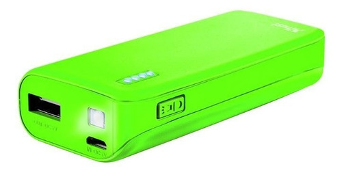 Power Bank Trust Primo 4400 Bateria Celular Linterna Green