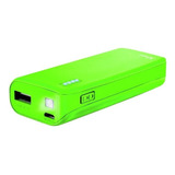 Power Bank Trust Primo 4400 Bateria Celular Linterna Green
