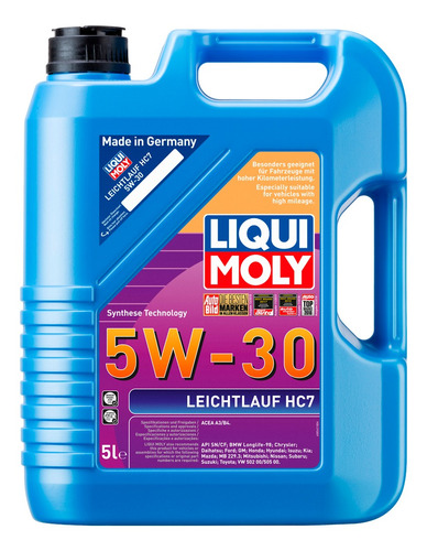 Hc7 5w30 Aceite Hc Sintetico Motores Gasolina/diesel Ult/gen