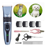 Maquina De Peluquería Canina Kit Mascotas Inalámbrica Perro