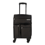 Maleta De Viaje American Tourister New Rio De Cabina Negra