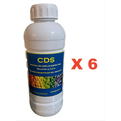 Purificador Cd Andreas Kalcker 3000ppm 6 Envases Plástico 1l | MercadoLibre