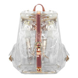 Mochila Dama Moda Transparente Fashion Precio Mayoreo, Nuevo