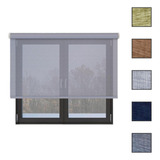 Cortinas Traslucidas Roller Screen Rustica - Rock A Medida