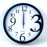 Reloj De Pared Redondo 25cm