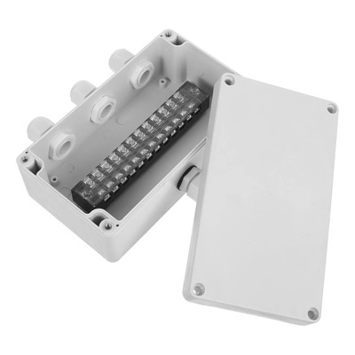 Caja Eléctrica De Plástico Resistente A La Intemperie: Compa