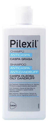 Pilexil Shampoo Anticaspa Grasa Frasco Con 300 Ml