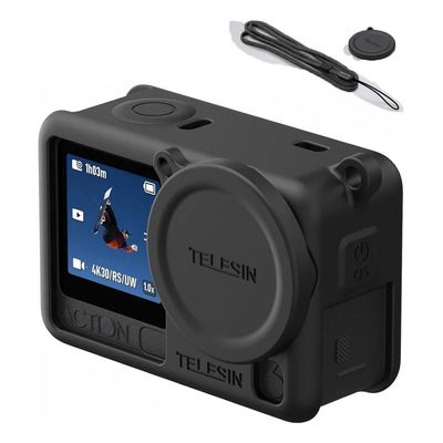 Funda Protectora De Silicona Para Dji Osmo Action 6 Con Fund