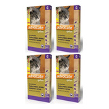 04 Antipulgas Advocate Para Gatos 4 A 8 Kg Combo 3 Pipetas