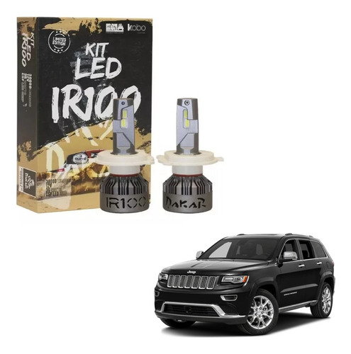 Kit Lamparas Jeep Cherokee - Cree Led Kobo Iron Dakar Csp