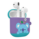 Funda AirPods Bt21 Koya Con Llavero - Protección Y Estilo