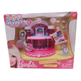 Barbie Squinkies Set Dispenser Escenario De Baile Y Figuras!