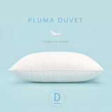 Almohada Duvet Pluma De Ganso 50x70 100% Algodón