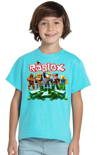 Playera Niños Manga Corta Roblox Gaming Con Regalo