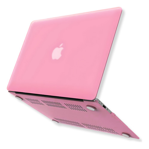 Case Capa Macbook Air 13 Pol De 2010 Até 2017 Rosa Mac Slim