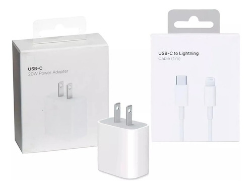 Cargador Para iPhone 12 , 12 Pro, 12 Pro Max 12 Mini 20w