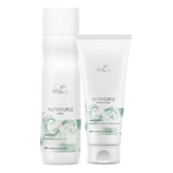 Kit Shampoo 250ml + Cond. 200g Nutricurls Wella Professional