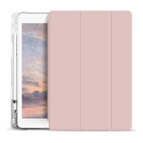 Funda Para iPad 10.2 7/8/9 Generacion Ranura Apple Pencil Color Rosa-transparente